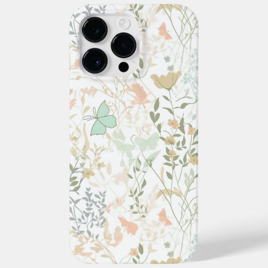 Coques Case-Mate iPhone Motif floral du printemps 01 - (Verso)
