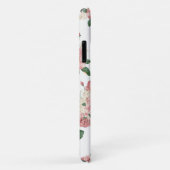 Coques Case-Mate iPhone Motif floral élégant (Dos/Droite)