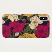 Coques Case-Mate iPhone Motif floral élégant (Dos (Horizontal))