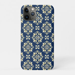 Case-Mate iPhone Case Motif floral élégant avec accents dorés