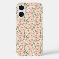 Motif floral élégant de pivoine