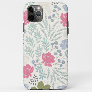 Case-Mate iPhone Case Motif floral et feuillu illustré à la main couleur