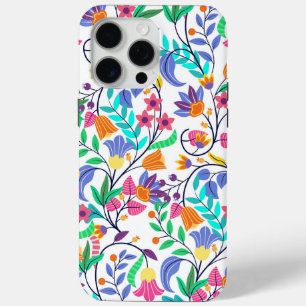 Coque iPhone 15 Pro Max Motif floral exotique coloré