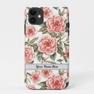 Case-Mate iPhone Case Motif Floral Fleurs de Camellia