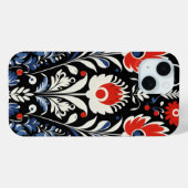 Coques Case-Mate iPhone Motif Floral Folklorique (Verso (horizontal))