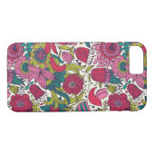 Coques Case-Mate iPhone Motif floral lumineux (Dos (Horizontal))