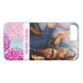 Coques Case-Mate iPhone Motif floral lumineux fait sur commande 2 de photo (Dos (Horizontal))