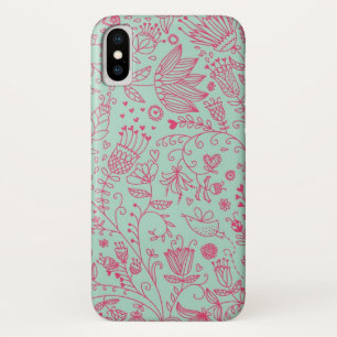 Coque iPhone X Motif floral mignon d'été