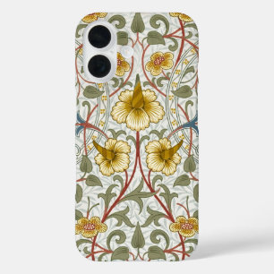 Coques iPhone 16 Motif floral Narcisse de William Morris