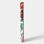 Coques Case-Mate iPhone Motif floral rétrospectif Monogramme initial (Verso / Gauche)