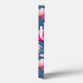 Coques Case-Mate iPhone motif floral rose (Verso / Droite)