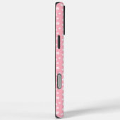 Coques Case-Mate iPhone Motif floral rose (Verso / Droite)
