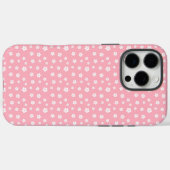 Coques Case-Mate iPhone Motif floral rose (Verso (horizontal))