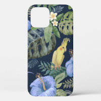 Motif floral sans joint à partir d'eau col peint à