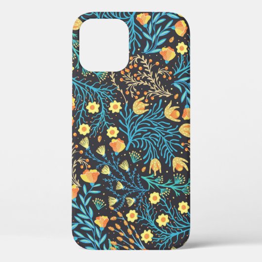 Coques Case-Mate iPhone Motif floral sans soudure. Flèche créative dessiné (Verso)