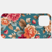 Coques Case-Mate iPhone Motif Floral sans transparence (Verso (horizontal))