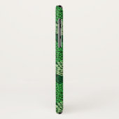 Coques Case-Mate iPhone Motif floral vert (Dos/Gauche)