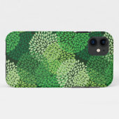 Coques Case-Mate iPhone Motif floral vert (Dos (Horizontal))