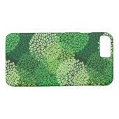 Coques Case-Mate iPhone Motif floral vert (Dos (Horizontal))