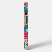 Coques Case-Mate iPhone Motif floral vert clair Paisley Boho vibrant (Verso / Gauche)