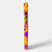 Coques Case-Mate iPhone Motif floral vibrant (Verso / Gauche)