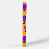 Coques Case-Mate iPhone Motif floral vibrant (Verso / Droite)
