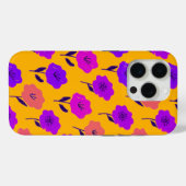 Coques Case-Mate iPhone Motif floral vibrant (Verso (horizontal))