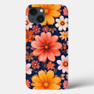 Case-Mate iPhone Case Motif floral vibrant avec des fleurs colorées