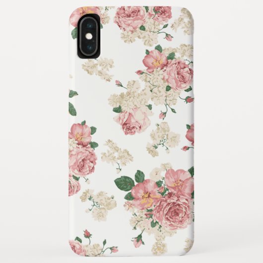 Coques Case-Mate iPhone Motif floral Vinage (Dos)