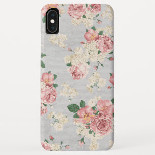 Case-Mate iPhone Case Motif floral vinage texture grise
