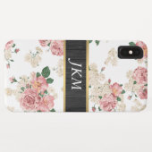 Coques Case-Mate iPhone Motif floral vintage (Dos (Horizontal))