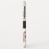 Coques Case-Mate iPhone Motif floral vintage (Dos/Gauche)