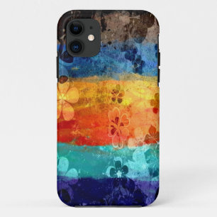 Etui iPhone Case-Mate motif floral vintage grunge coloré