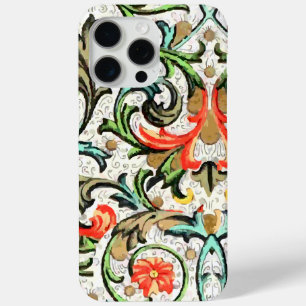 Coque iPhone 15 Pro Max Motif Floral vintage iPhone