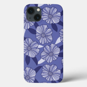 Case-Mate iPhone Case Motif floral violet moderne