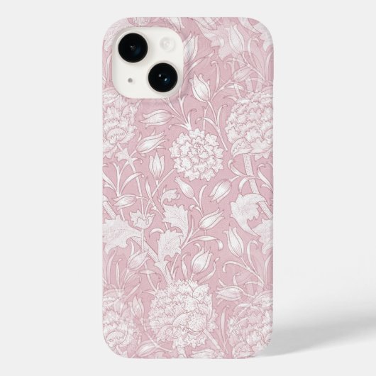 Coques Case-Mate iPhone Motif Floral William Morris en rose (Verso)