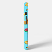 Coques Case-Mate iPhone Motif flottant de la piscine d'été (Verso / Gauche)