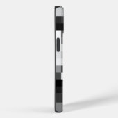 Coques Case-Mate iPhone Motif flou pipelé (Verso / Droite)