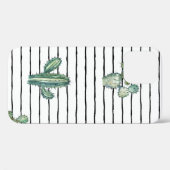 Coques Case-Mate iPhone Motif fluide cactus aquarelle (Verso (horizontal))
