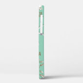 Coques Case-Mate iPhone Motif fluide floral (Verso / Gauche)