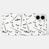 Coques Case-Mate iPhone Motif Flute Music Note (Verso (horizontal))