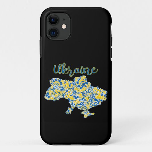 Coques Case-Mate iPhone Motif folklorique et typographie ukrainienne (Dos)