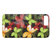 Coques Case-Mate iPhone Motif foncé d'automne (Dos (Horizontal))