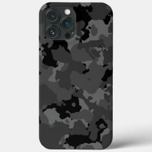 iPhone 13 Pro Max Case Motif foncé de Camo