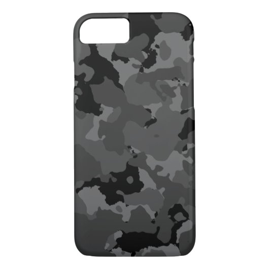 Coques Case-Mate iPhone Motif foncé de Camo (Dos)