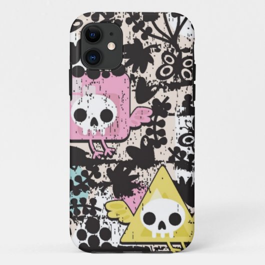 Coques Case-Mate iPhone Motif fou d'oiseaux (Dos)