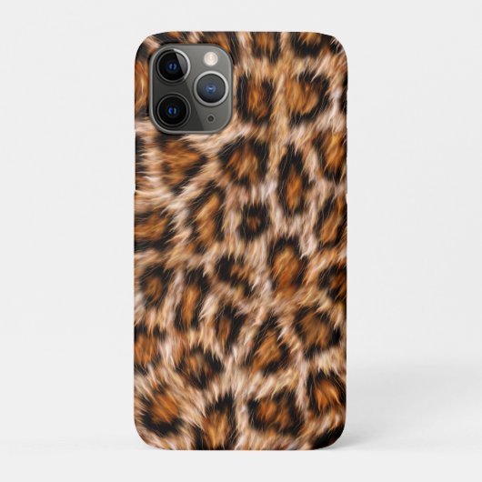 Coques Case-Mate iPhone Motif Fourrure Marron Chat Léopard Jaguar (Dos)