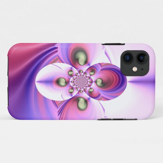 Coques Case-Mate iPhone motif fractal Abstrait (Dos (Horizontal))