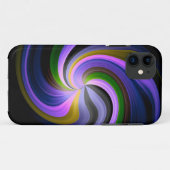 Coques Case-Mate iPhone motif fractal Abstrait 5 (Dos (Horizontal))