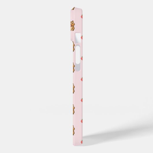 Coques Case-Mate iPhone motif fraise et chipmunk (Verso / Gauche)